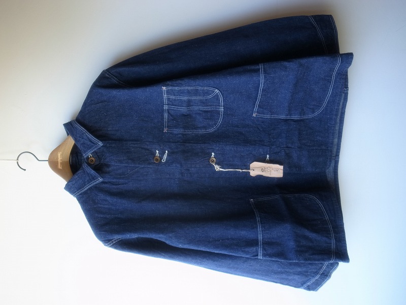 Orslow 40'COVERRALL DENIM ONE WASH (オアスロウ) | DOWN THE