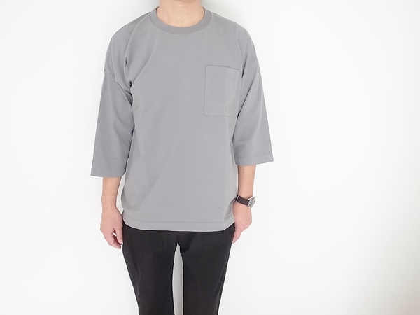 BETTER AMERICAN COTTON 3/4 SLEEVE CREW NECK