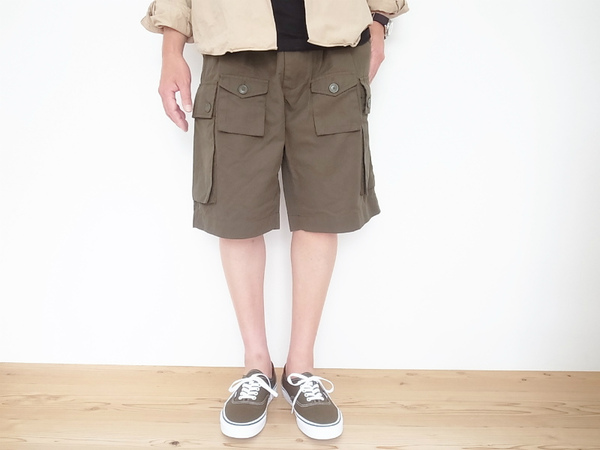 KIFFE SINGLE GURKHA SHORTS　(キッフェ　シングル　グルカショーツ)