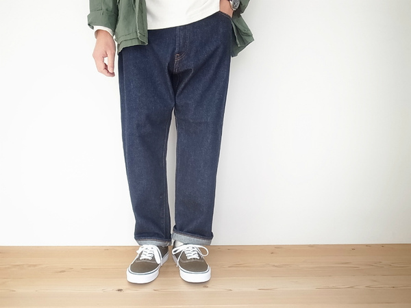 Ordinary fits LOOSE ANKLE DENIM OW