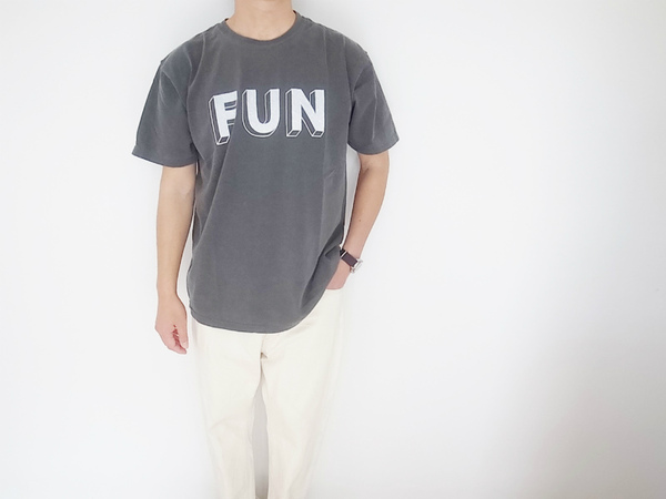 DOWN ON THE CORNER S/S TEE FUN (ダウンオンザコーナー)