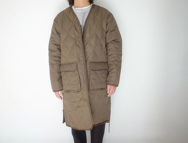 TAION  VNECK ZIP COAT(タイオン)