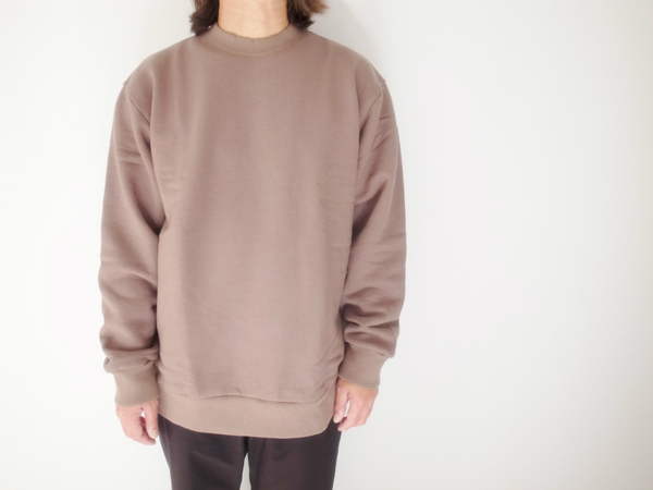 BETTER C/W FLEECE CREW NECK PULLOVER(ベター)