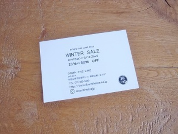 WINTER SALE