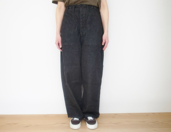 Ordinary fits JAMES PANTS P046 BLK(オーディナリーフィッツ)