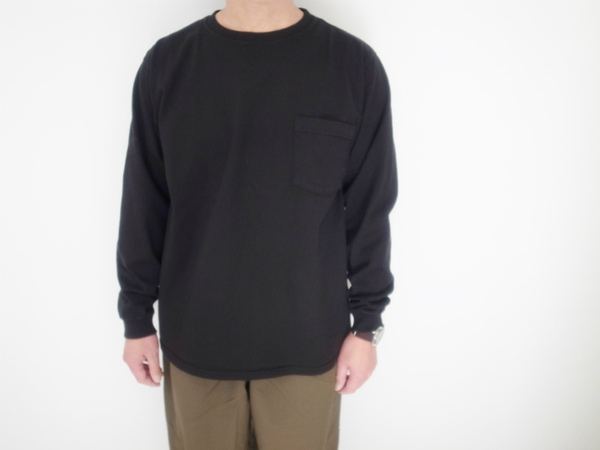 GOOD WEAR L/S CREW POKET TEか(グッドウエア)