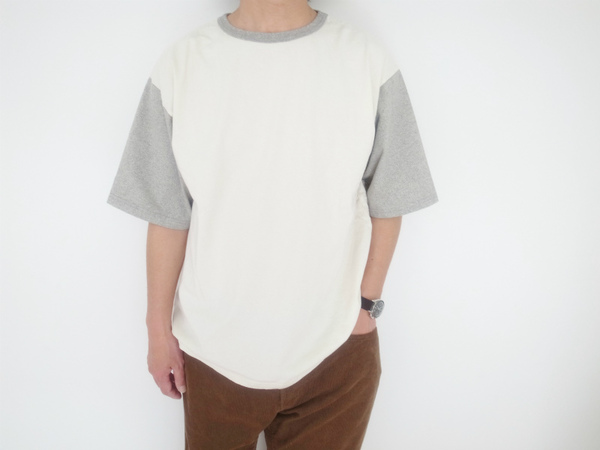 WALLA WALLA SPORT 2-TONE 1/2 LOOSE TEE(ワラワラスポーツ)