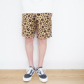 WILD THINGS ELASTIC NYLON PRINT SHORTS LEOPARD(ワイルドシングス)サムネイル