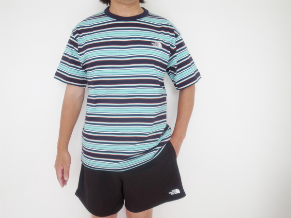 THE NORTH FACE  S/S Multhi Border Tee (ノースフェイス)