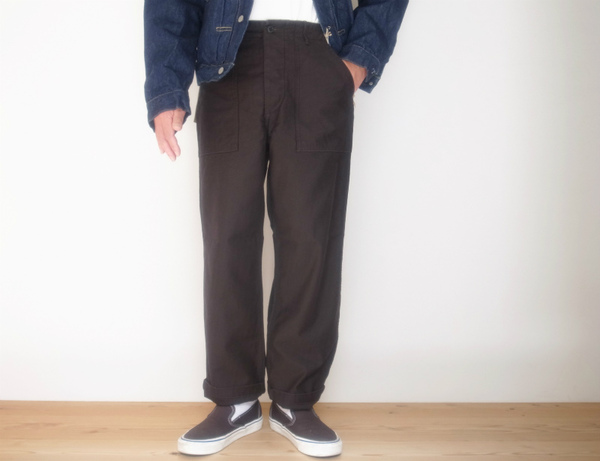 orslow US ARMY FATIGUE PANTS BLACK(オアスロウ)