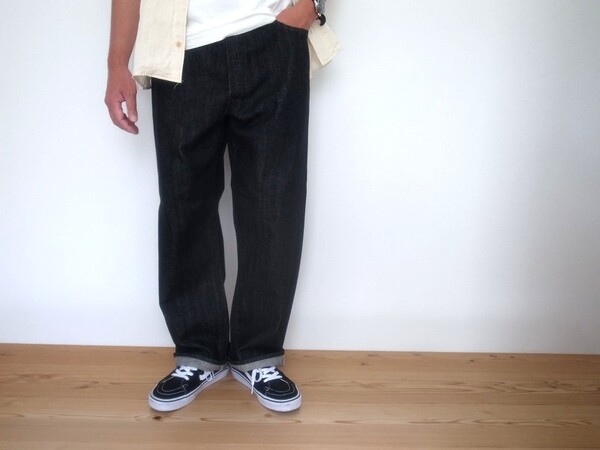 Ordinary fits 117 TYPE LOOSE /BLACK(オーディナリーフィッツ)