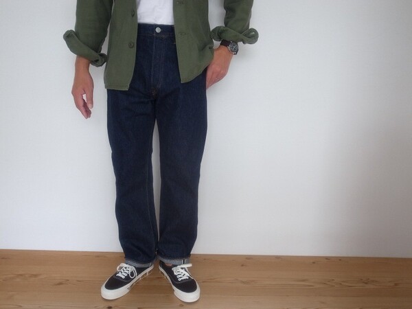 orslow 105 STANDARD SELVEGE DENIM ONE WASH(オアスロウ)