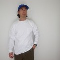 GOOD WEAR L/S CREW POKET TEE WHITE(グッドウエア)サムネイル