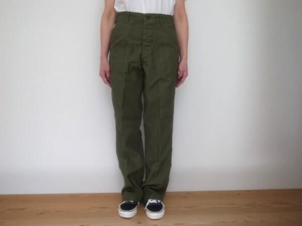 orslow VINTAGE FIT FATIGUE PANTS DARK OLIVE(オアスロウ)