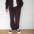 Manual Alphabet TWILL SEMI-EASY TROUSERS BROWN(マニュアルアルファベット)サムネイル