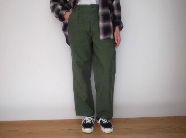 orslow SHORT LENGTH  US ARMY FATIGUE PANTS (オアスロウ)
