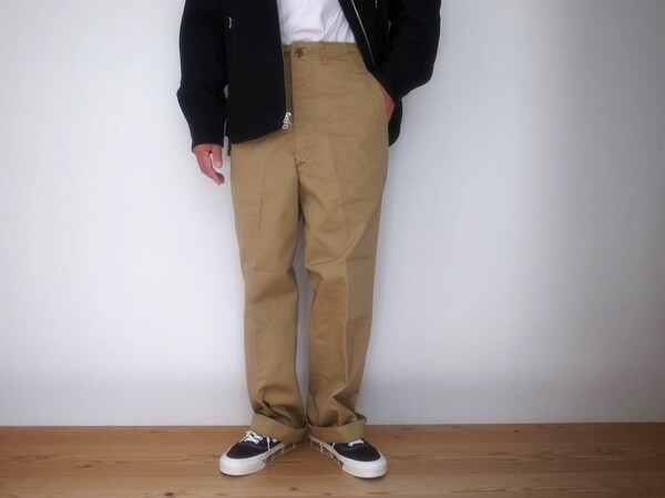 orslow  VINTAGE FIT ARMY TROUSER DARK KHAKI(オアスロウ)
