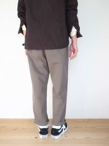 GRAMICCI LOOSE TAPERED PANTS GRAVEL GRAY