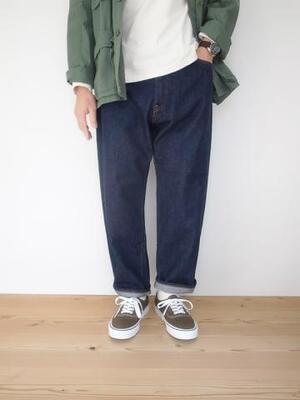 Ordinary fits LOOSE ANKLE DENIM OW