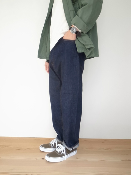 Ordinary fits LOOSE ANKLE DENIM OW