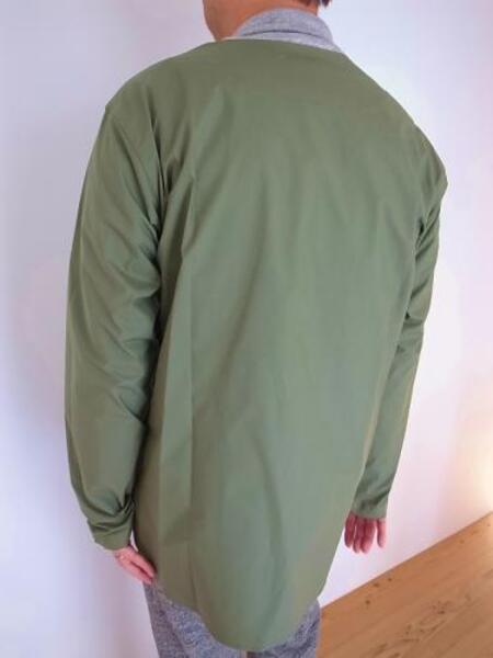 F/CE TRAVELLER BLOUSON トラベラーブルゾン ノーカラー　緑 F/CE TRAVELLER BLOUSON トラベラーブルゾン ノーカラー 緑 ⁄ F⁄CE
