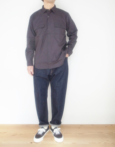 Manual Alphabet MILITARY LOOSE FIT SHT NAVY