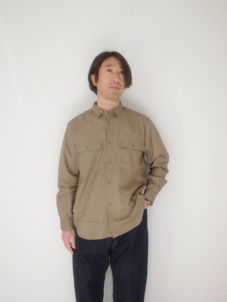 Manual Alphabet MILITARY LOOSE FIT SHT KHAKI