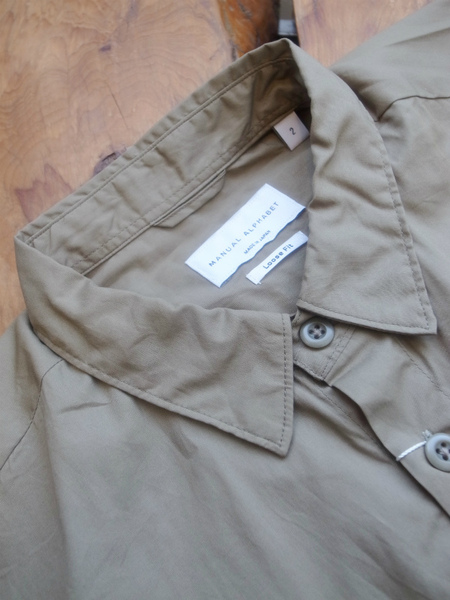 Manual Alphabet MILITARY LOOSE FIT SHT KHAKI