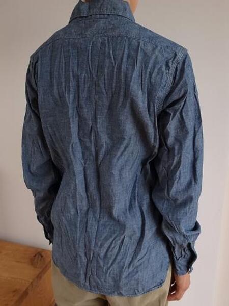 orslow WOMENS WORK SHIRT chambray