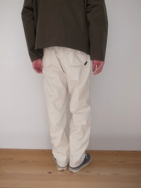 Gramicci LOOSE TAPERED RIDGE PANTS GREIGE