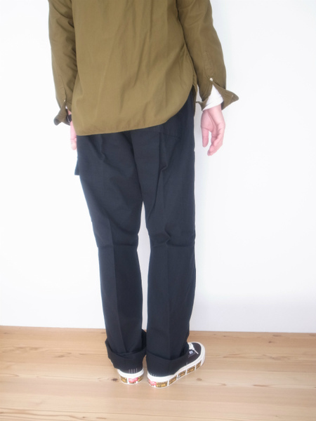 ROYAL NAVY LIGHT WEIGHT CARGO TROUSERS RN99 BLACK