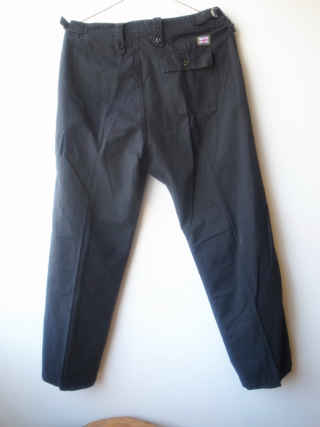 ROYAL NAVY LIGHT WEIGHT CARGO TROUSERS RN99 BLACK