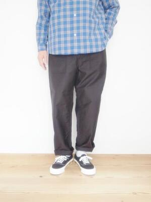 Ordinary fits BAKER PANTS OPC-P008 BLK