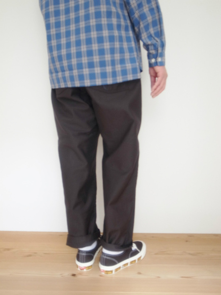 Ordinary fits BAKER PANTS OPC-P008 BLK