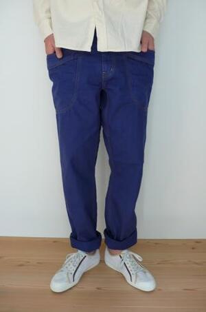 GO HEMP   VENDER FIT PANTS  BLUE