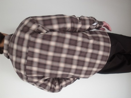 Manual Alphabet TWILL OMBRE OPEN COLLAR SHT