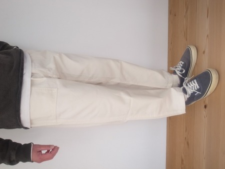 GRAMICCI LOOSE TAPERED PANTS GREIGE