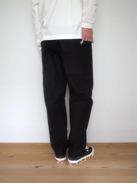 Jackman Back Nep Umps Pants BLACK