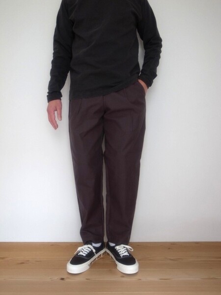 Jackman Back Nep Umps Pants Dark Grey