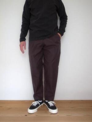 Jackman Back Nep Umps Pants Dark Grey