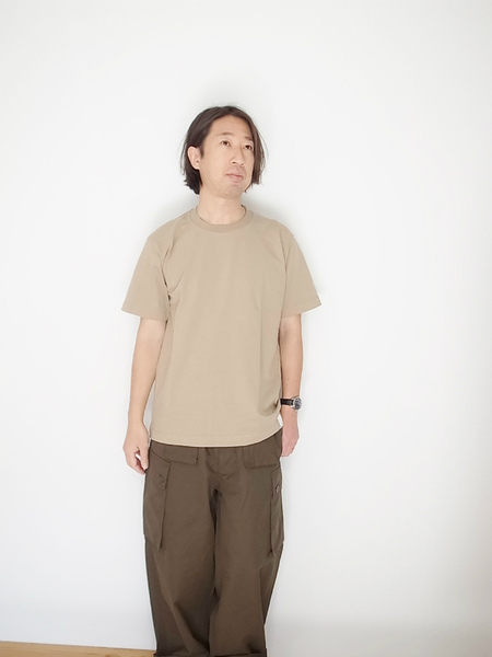 BETTER AMERICAN COTTON S/S T-SHIRT BEIGE