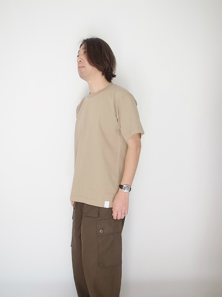 BETTER AMERICAN COTTON S/S T-SHIRT BEIGE