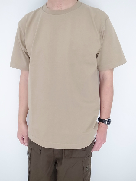 BETTER AMERICAN COTTON S/S T-SHIRT BEIGE