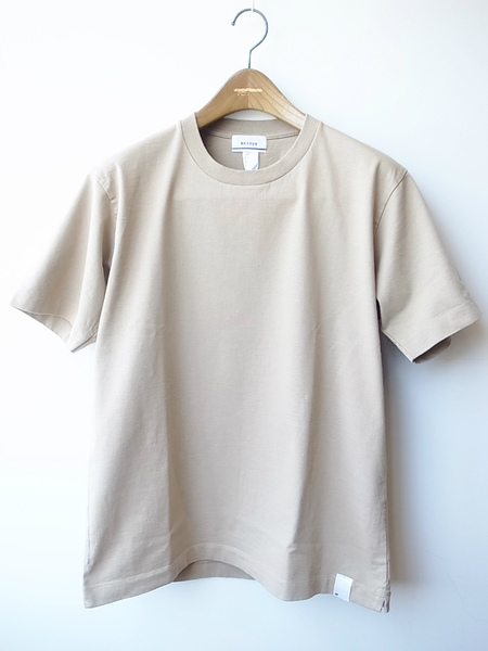 BETTER AMERICAN COTTON S/S T-SHIRT BEIGE