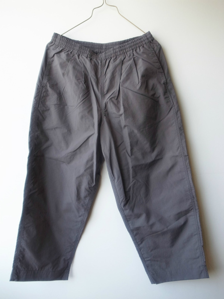 BURLAP OUTFITTER WIDE TRACK PANT DARK CHARCOAL