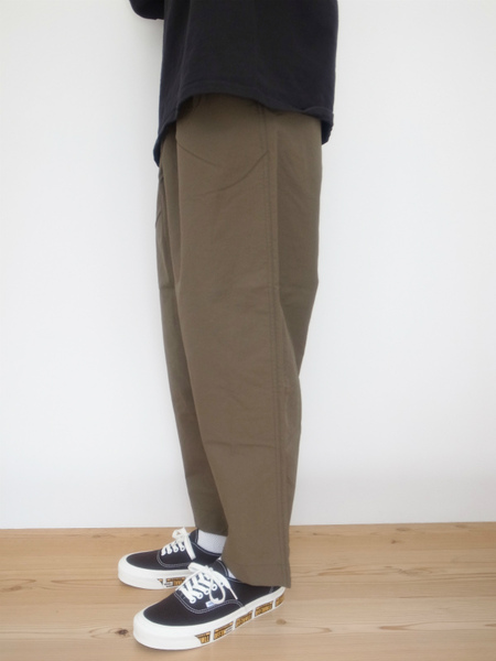 BURLAP OUTFITTER WIDE TRACK PANT OLIVE DRAB