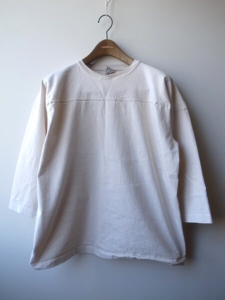 WALLA WALLA SPORT 9oz FOOTBALL TEE IVORY