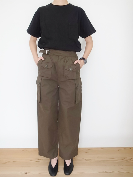 KIFFE SINGLE GURKHA PANTS