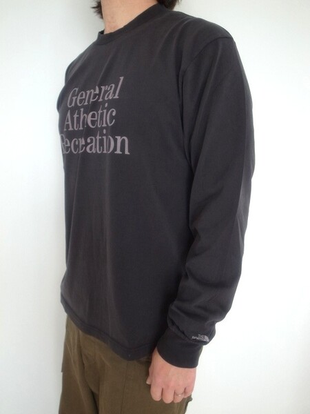 THE NORTH FACE GAR TYPOGRAPHIC L/S TEE K