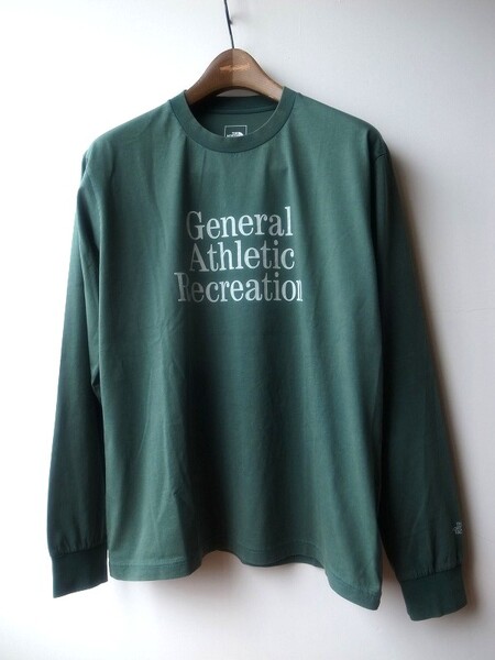 THE NORTH FACE GAR TYPOGRAPHIC L/S TEE TG